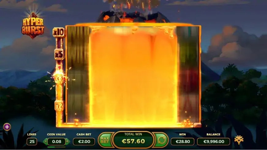Hyperburst slot screenshot 2