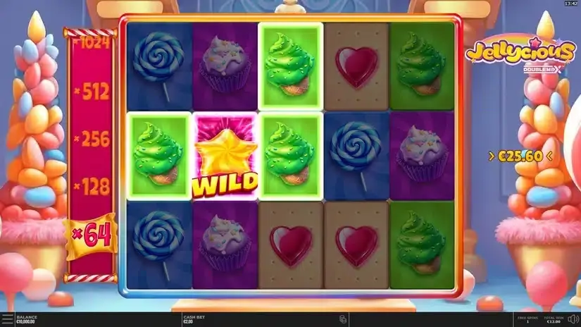 Jellycious DoubleMax slot screenshot 5