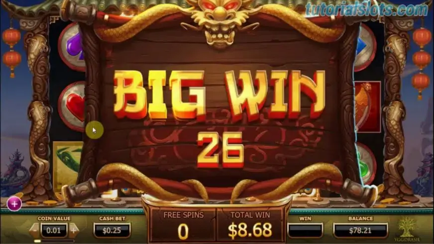 Legend of the Golden Monkey slot screenshot 