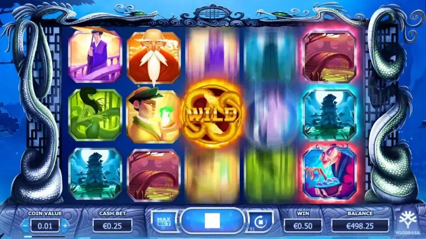 Legend of the White Snake Lady slot screenshot 2