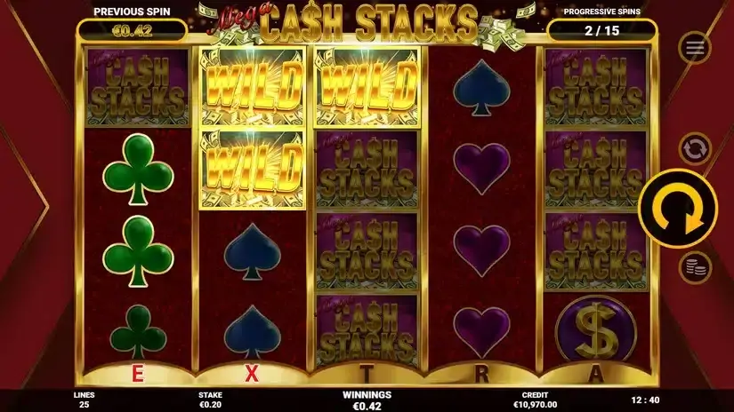 Mega Cash Stack slot screenshot 6