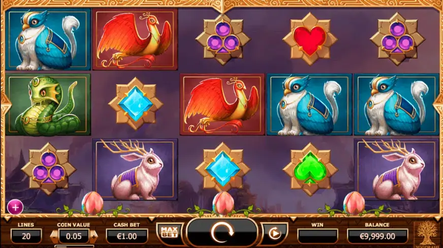 Nirvana slot screenshot 1