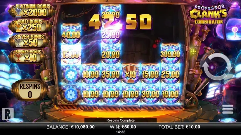 Professor Clank’s Combinator slot screenshot 5