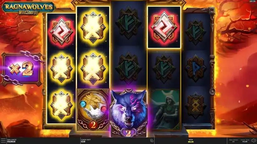 RagnaWolves WildEnergy slot screenshot 5
