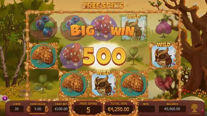 Seasons slot screenshot 2
