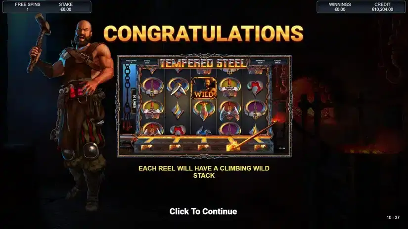 Tempered Steel slot screenshot 4