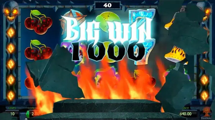 The Dark Joker Rizes slot screenshot 