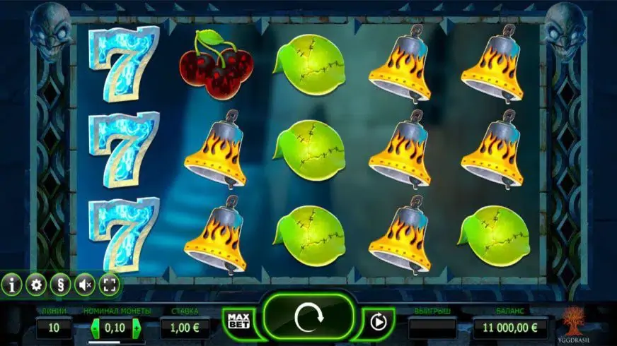 The Dark Joker Rizes slot screenshot 