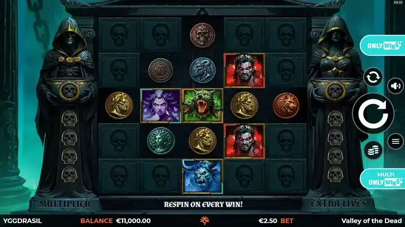 Valley of the Dead slot screenshot 