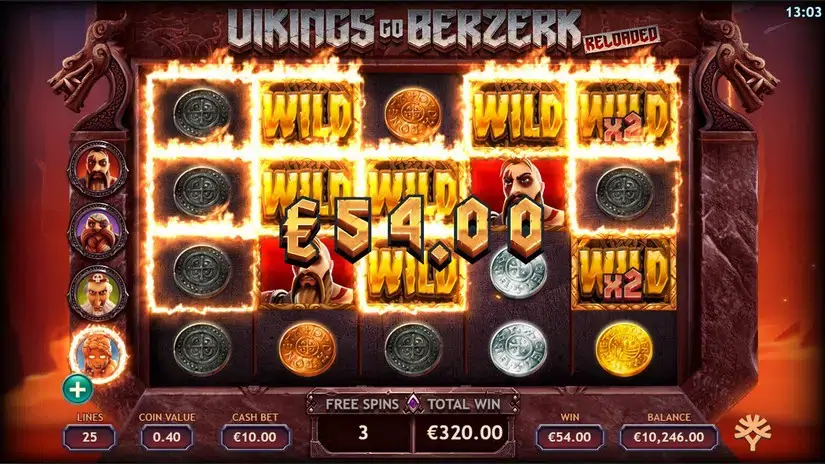 Vikings Go Berzerk Reloaded slot screenshot 6