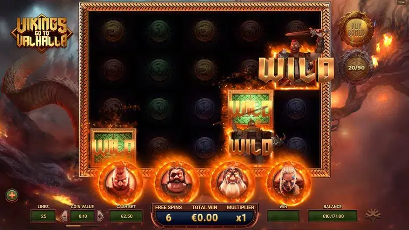 Vikings Go To Valhalla slot screenshot 6