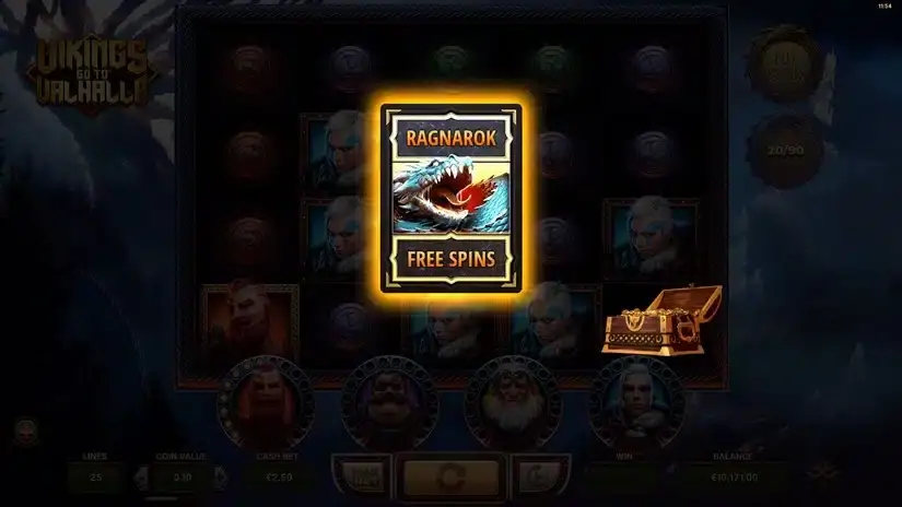 Vikings Go To Valhalla slot screenshot 4