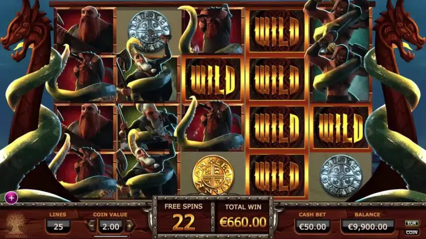Vikings Go Wild slot screenshot 1