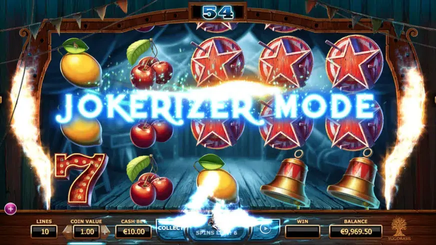 Wicked Circus slot screenshot 3