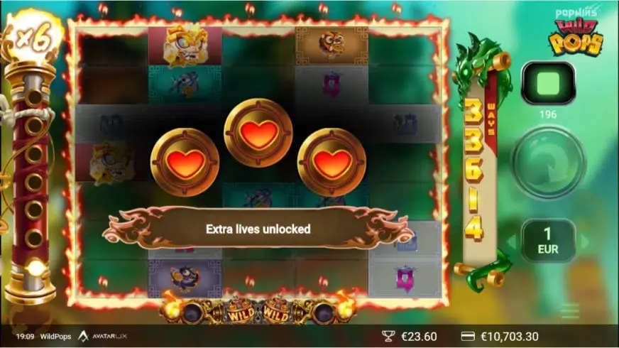 Wild Pops slot screenshot 3