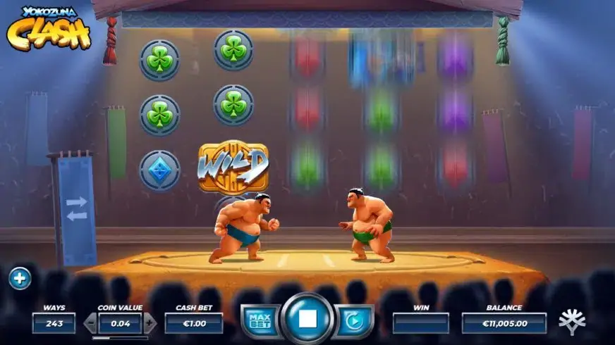 Yokozuna Clash slot screenshot 3