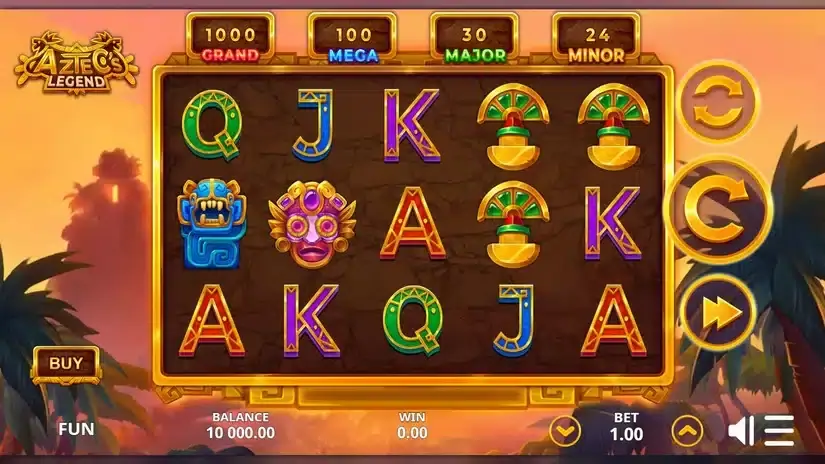 Aztec’s Legend slot screenshot 