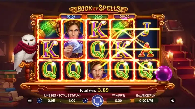 Book Of Spells slot screenshot 2