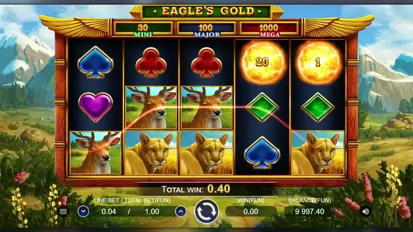 Eagle’s Gold slot screenshot 2