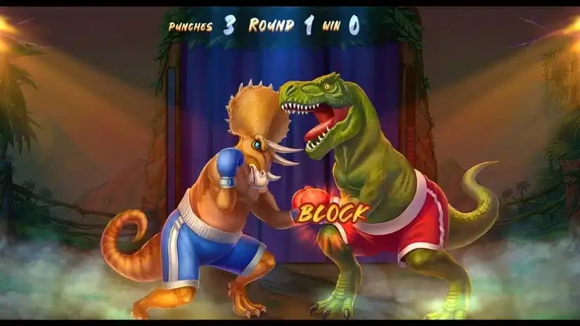 Jurassic Fight slot screenshot 