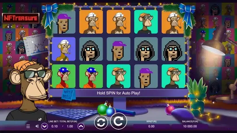 NFTreasure slot screenshot 1