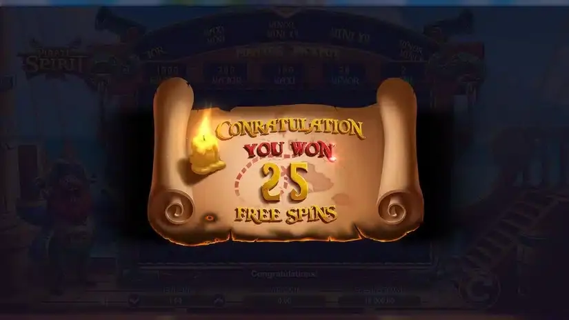 Pirate Spirit slot screenshot 2