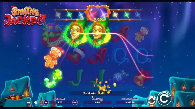 Santa’s Jackpot slot screenshot 2